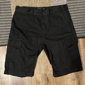 Vintage Black Guess cargo shorts #casualshorts